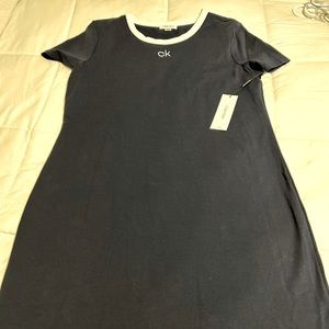 New Indigo Calvin Klein Dress Size L